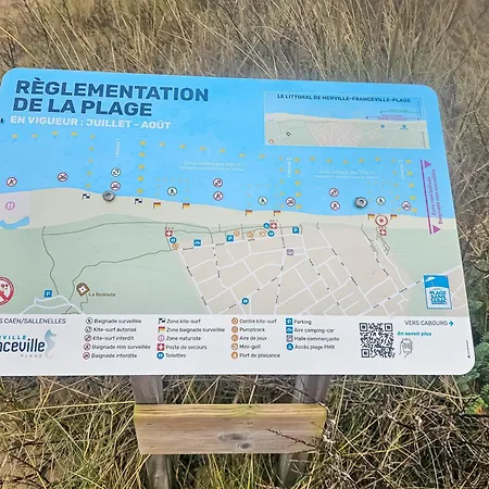 F2 Chic 100 M De La Balcon Sud Ouest Merville-Franceville-Plage