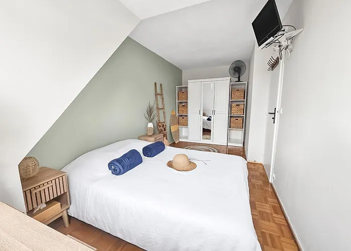 F2 Chic 100 M De La Balcon Sud Ouest * Merville-Franceville-Plage