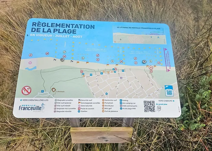 F2 Chic 100 M De La Balcon Sud Ouest Merville-Franceville-Plage